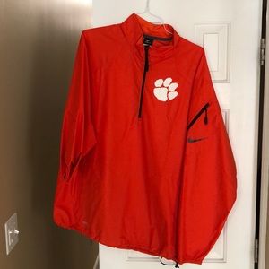 Clemson lightweight windbreaker Nike jacket